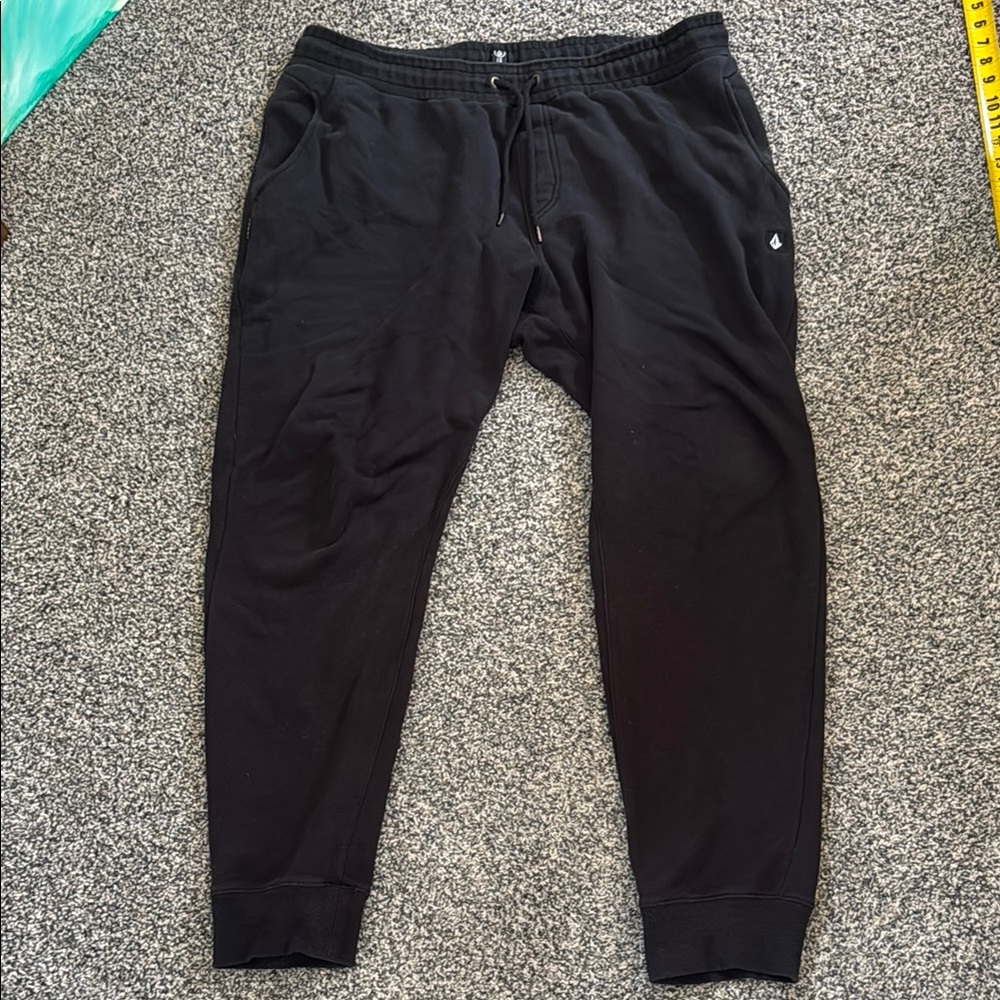 Volcom Men's Charcoal Jogger Pants